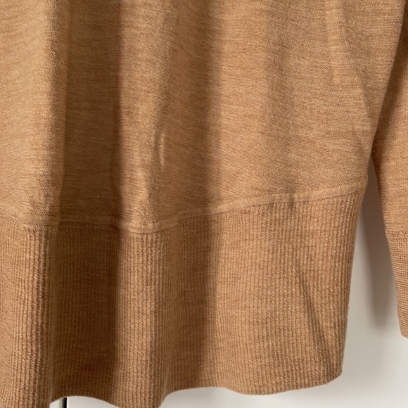 CYNTHIA ROWLEY Sweater with Long Sleeve Color-Light Brown Size- Small NWOT - Picture 10 of 12